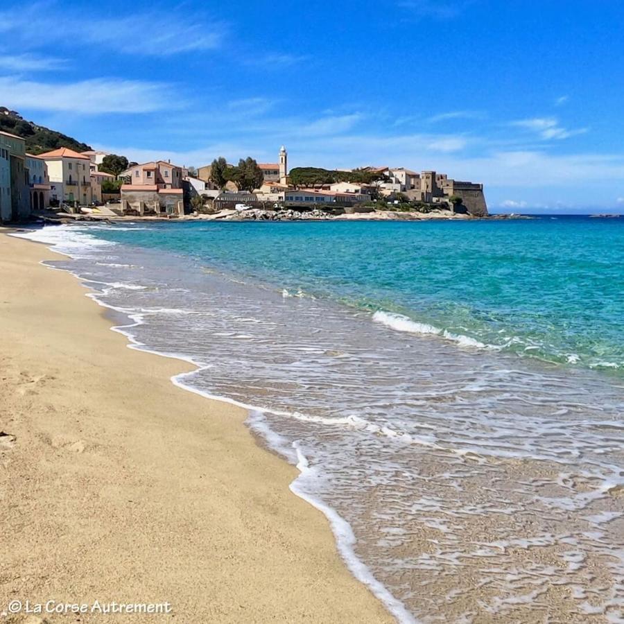 Studio Tout Equipe De 27M2, A 100M De La Mer, Et 500M Des Commerces Algajola  Exteriér fotografie